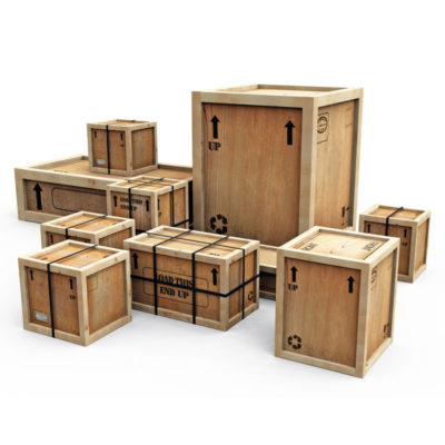 Wooden Crates & Cases